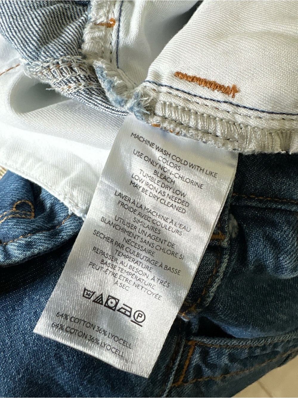 Anthropology Pilcro High Rise Wide Leg Blue Jeans - Picture 9 of 9